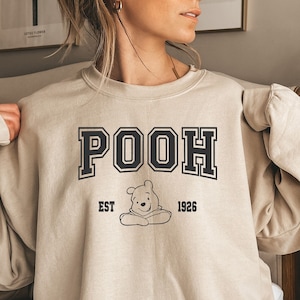 Winnie the Pooh EST 1926 Sweathirt,Cute Pooh Bear Shirt,Retro Winnie The Pooh Shirt, Vintage Pooh Tee,Walt Disney World Shirt,Disney Shirt