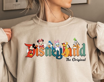 Disneyland The Original Shirt, Mickey Disneyland Shirt, Mickey and Friends Shirt, Disneyland Shirt, Disney Shirt for Women Men Kids