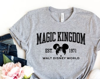 Disney Magic Kingdom Tshirt,Disneyworld Est 1971 Tshirt,Walt Disney World Magic Kingdom 1971 Shirt,Disney Vacation Shirt,DisneyWorld