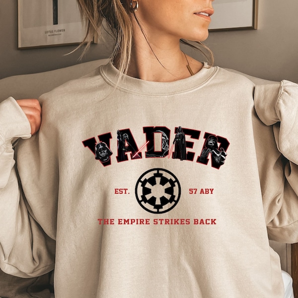 Darth Vader Sweatshirt, Darth Vader Shirt, Funny Shirt, Star Wars Shirt, Star Wars Gifts,Star Wars Character Sweatshirt