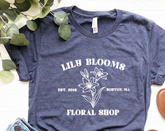 Lily Bloom&#39;s Floral Shop Shirt,It Ends With Us Shirt,Colleen Hoover Sweatshirt,Lily Bloom,Booktok,It Starts With Us,Bookish,gıft for her