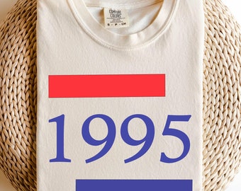 Custom Birth Year T-Shirt, Birthday Shirt, Comfort Colors, Personalized Birthday Gift, Trendy Birth Year Tee, Birthday Gift, Custom Birthday