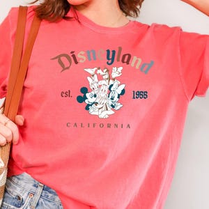 Comfort Colors® Disneyland California Shirt, Disneyland Est. 1955 Shirt, Disneyworld Shirt, Disney Shirt, Mickey And Friends Shirt