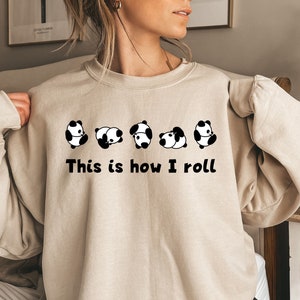 Panda Sweatshirt - Etsy Canada