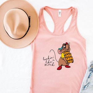 Lookin Like a Snack Tank Top, Cinderella Tank, Gus Gus Tank, Disney Snacks Tank Top,Disney Sidekicks, Disneyland, Disney World,