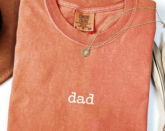 Camiseta para papá Comfort Colors®, regalo para el Día del Padre, camiseta para papá primerizo, camiseta para papá, regalo para papá, regalo para el Día del Padre, camiseta para papá