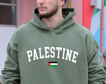 Palestine Hoodie, Palestine Map Sweatshirt, Activist Sweatshirt, Equality Hoodie, Human Rights Sweater, Protest Sweatshirt, Save Palestine