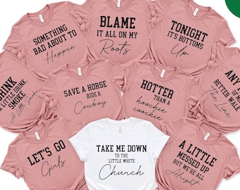 Country Music Themed Bachelorette Party, Nashville Bridal Party, Bachelorette Party, Nash Bash, Bridal Party Shirt, Funny Bachelorette