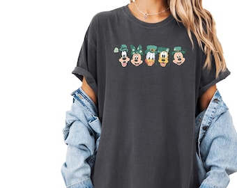 Disney St. Patrick's Day T Shirt, Mickey St Patrick's Day Shirt, Matching Family Shirts,Mickey and Minnie Shirt,Disneyland St. Patrick's Day