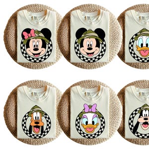 Comfort Colors Retro Disney Animal Kingdom Mickey and Friends Shirt, Disney Wild Tee, Vintage Safari Mode Shirt, Disney Family Trip Shirt