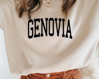 Genovia Sweatshirt, Princess Diaries, Genovia Shirt,Princess Diaries Shirt, Graphic Sweatshirt, Womens Graphic Sweatshirt, Womens Pullover