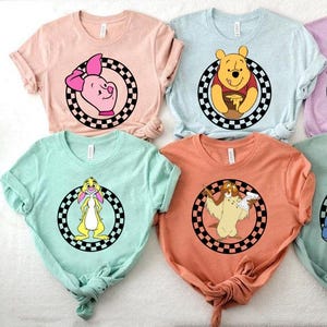 Retro Winnie The Pooh Friends T-Shirt, Pooh And Friends Shirt, Disney Pooh Shirt, Pooh T-Shirt, Pooh And Co Tee, Winnie The Pooh Shirt