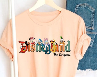 Disneyland The Original Tshirt, Mickey Disneyland Shirt,Mickey and Friends Shirt,Disneyland Shirt,Disney Shirt for Women Men