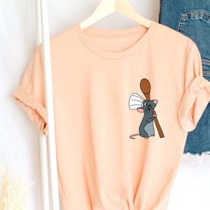 Pocket Disney Ratatouille Shirt,Remy Shirt,Little Chef Shirt,Mouse Chef Shirt,Ratatouille Shirt,Anyone Can Cook,Food and Wine