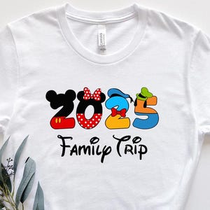 Disney Familien Reise 2025 Shirt, Disney Familie T-shirt 2025, Disneyland Reise T-shirt, Disney Familien Urlaub 2025 T-shirt, 2025 Familien Reise