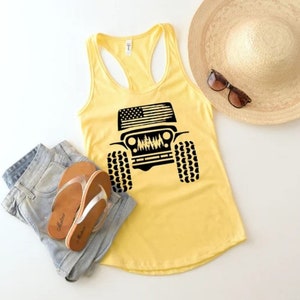 American offroad tanktop, Offroad forest shirt, USA Flag shirt, US Offroad, 4WD offroad shirt, Amarican Flag, 4wd Flag Usa, tank top, image 2