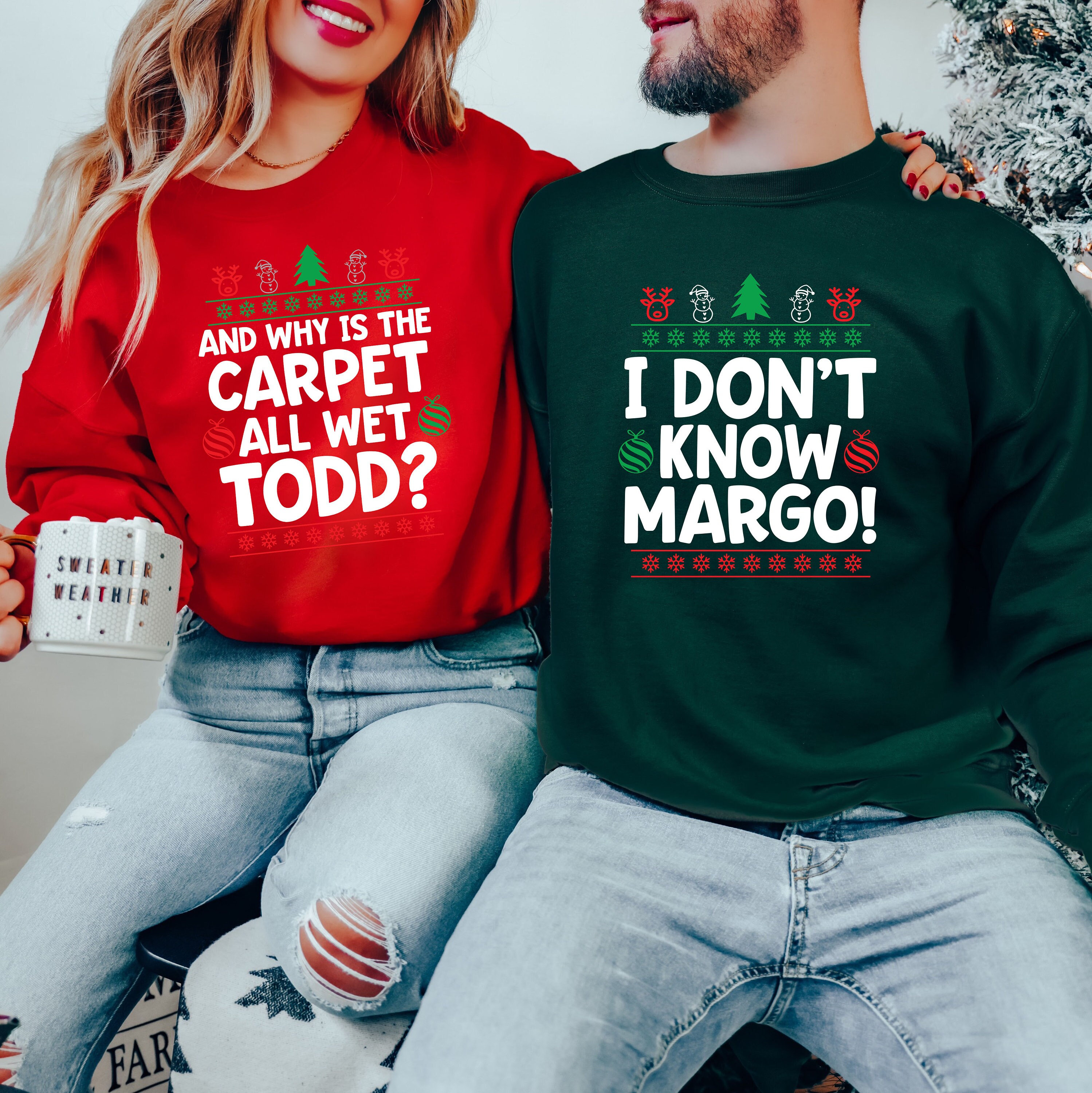 margo christmas vacation dress Todd and Margo Couple Halloween Costumes