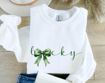 Camisa del día de San Patricio, camisa de trébol de cuatro hojas, camisa de Lucky Era, camisa del día de San Patricio, camisa de trébol, camisa de la suerte para mujeres, lucky