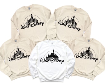 Walt Disney-sweater, Disney retro-sweater, Disneyworld-zweet, Walt Disney-shirt, Disney Castle-sweater, Disney-shirt