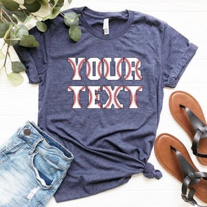 Custom Baseball Name and Number Shirt, Baseball Custom Shirt, Baseball Shirt,Personalized Baseball Shirt, Game Day Shirt,Baseball Player Tee