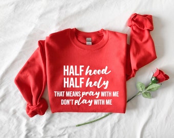 【DISCERNMENT】Drop-down Half Hood T-Shirt il_340x270.4626772811_d6eb.jpg