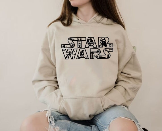 Star Wars Hood e Sweatshirt baby Yoda Shirt darth Vader Shirt matching Disney Shirt galaxy Edge Shirts disney Sweatsh rt starwars Sh rt Etsy