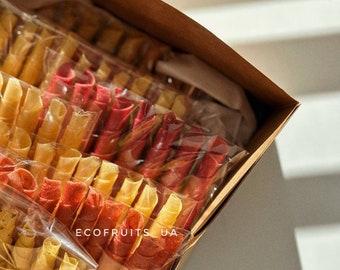 Fruit LEATHER/fruit roll/ mix fruit roll 70 pc/apple/strawberry/berry/pineapple