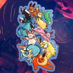 Every Eevee evolution in one awesome neon sign? Please make this Pokémon  concept a reality【Vid】