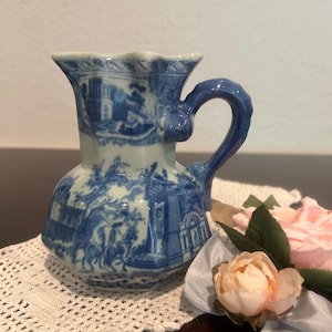 Antique Victoria Ironstone jug/ pitcher