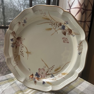 Mikasa Golden Sky platter, 12 inches