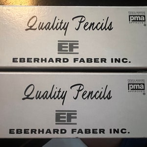 Vintage Eberhard Faber  Marigold 240 F # 2.5 pencils new in box