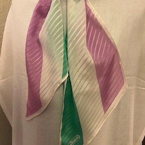 1970s Pure Silk Cacharel Scarf