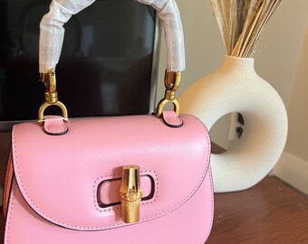 CLEARANCE American West Pink and Brown Shoulder Handbag Western Cowgirl Top Handle Purse Minimalist Barbie Pink Bag Etsy