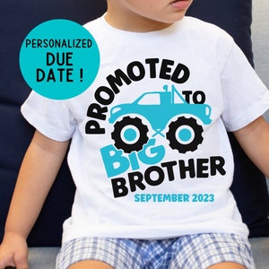 Bau Big Brother Shirt, Big Brother TShirt, Big Brother Under Bau Tee, personalisierte Big Brother Ankündigung Geschenk