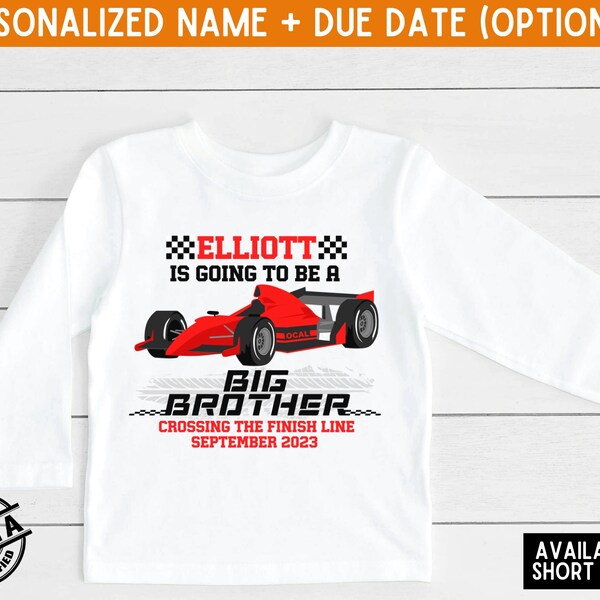 Racing Pregnancy Announcement Etsy