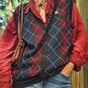 L’Appartement COTTON WOOL KNIT VEST Arles Vest | Wool and the Gang