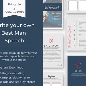 Best Man Speech - Etsy