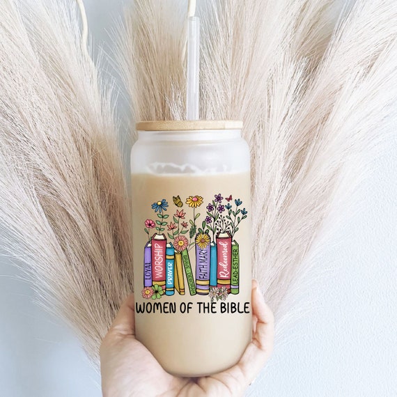 Christian Mom Glass Tumbler Cup Christian Mom Glass Tumbler Cup