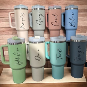 Personalized mama tumbler gift nana tumbler with grandkids name Custom Mama cup 40 oz with kid name Mimi gift from Grandchildren mothers day image 6