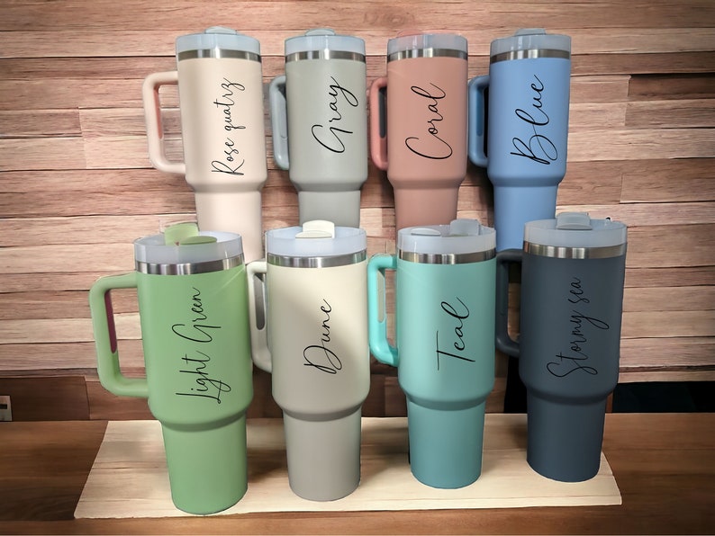 Personalized mama tumbler gift nana tumbler with grandkids name Custom Mama cup 40 oz with kid name Mimi gift from Grandchildren mothers day image 6