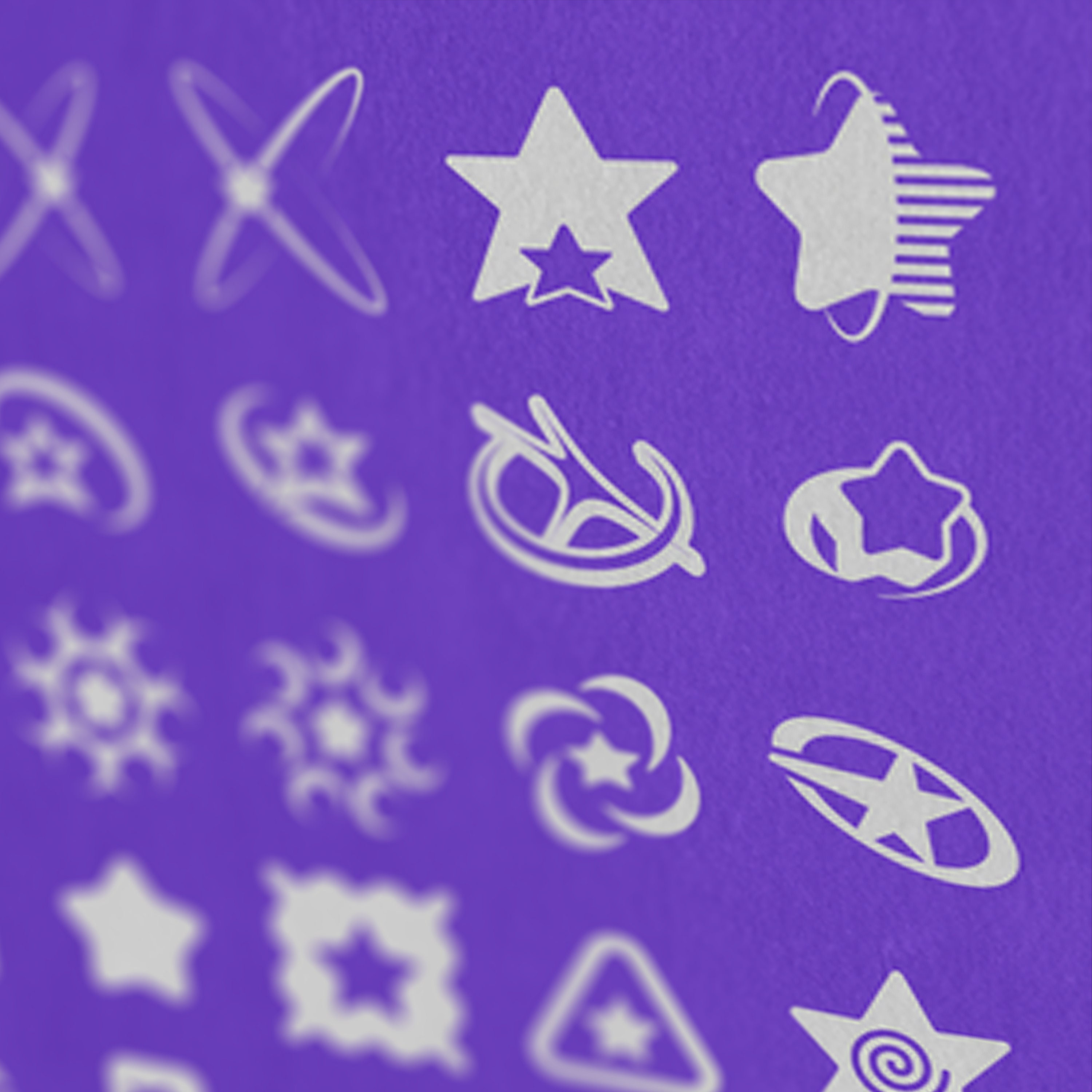 40+ CELESTIAL STARS AND ICONS ASSETS PACK VOL. 01 — The Visual