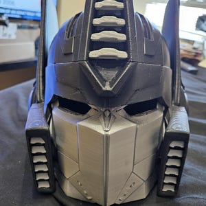 3D Printed G1 Optimus Helmet - Adjustable Size Magnetized Design Custom Colors Eco-Friendly PLA Free Shipping Over 35