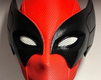 ウルヴァリン プール タクティカル マーセナリー ヘルメット – コミック アンチヒーロー コスプレ マスク – 3D プリント モジュラー ヘルメット