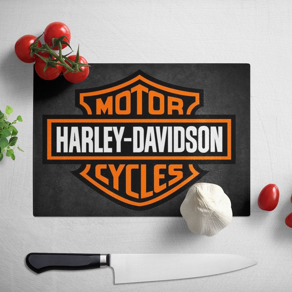 H-D MOTORCYCLES CUTTING BOARD main image 0