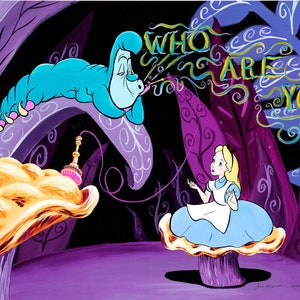 Alice In Wonderland Tile ref 41 ~ Pilgrim Tiles