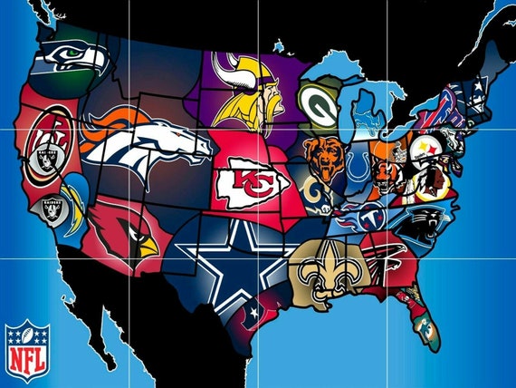 nfl teams by state