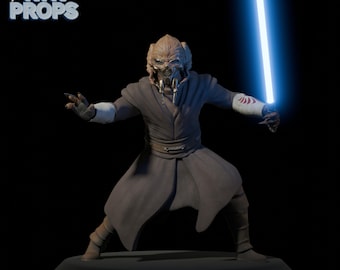 Plo Koon Figurine Pose 1 STL