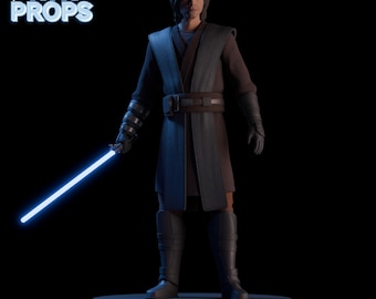 Anakin Skywalker 1/6th scale figure STL