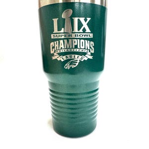 Personalized Tumbler, custom Tumbler, Engraved Cup, Philadelphia Eagles Inspired Tumbler, Eagles Tumbler, Philadelphia Eagles Cup, 20oz,30oz