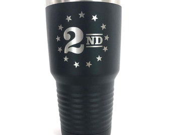 Personalized Tumbler, custom Tumbler, Engraved Cup, Engraved Tumbler, Second Amendment Tumbler, Second Amendment Cup, 20oz, 30oz